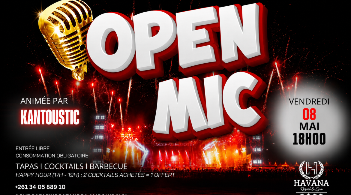 OPEN MIC – ROOFTOP THE MOON