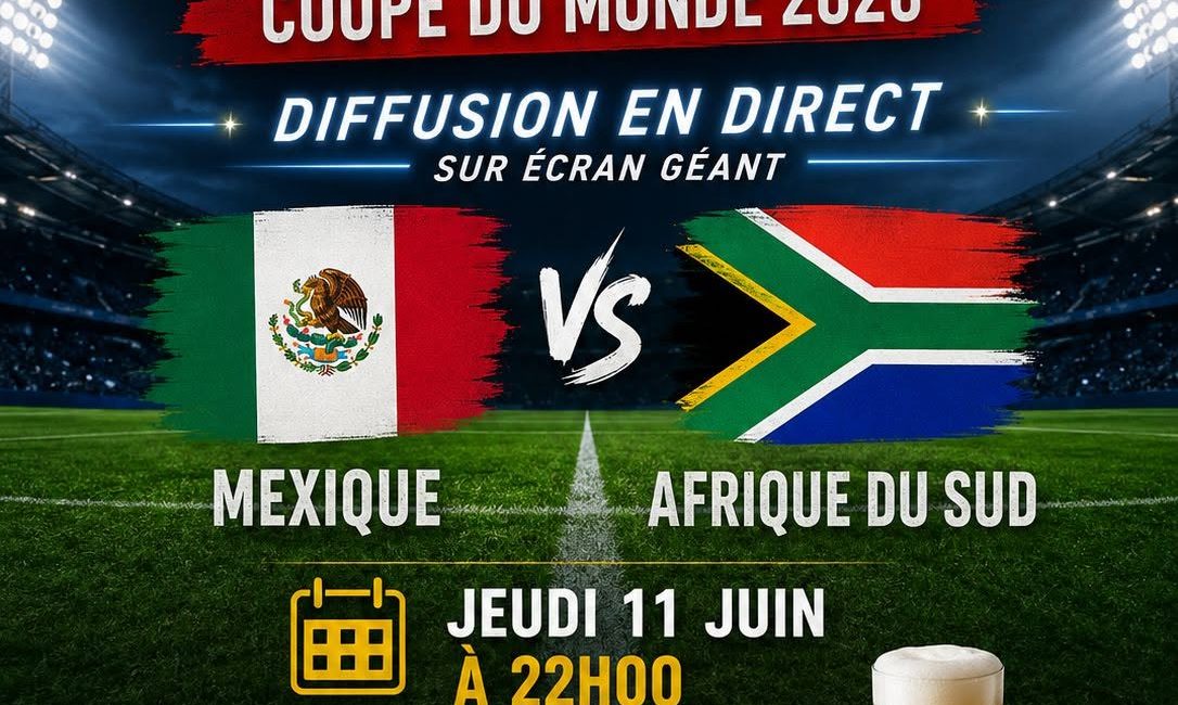  Le coup d’envoi de la Coupe du Monde 2026 approche !