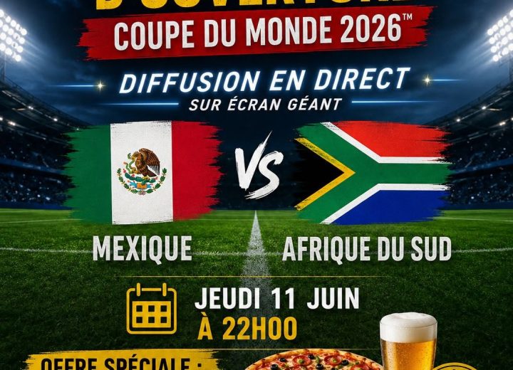  Le coup d’envoi de la Coupe du Monde 2026 approche !